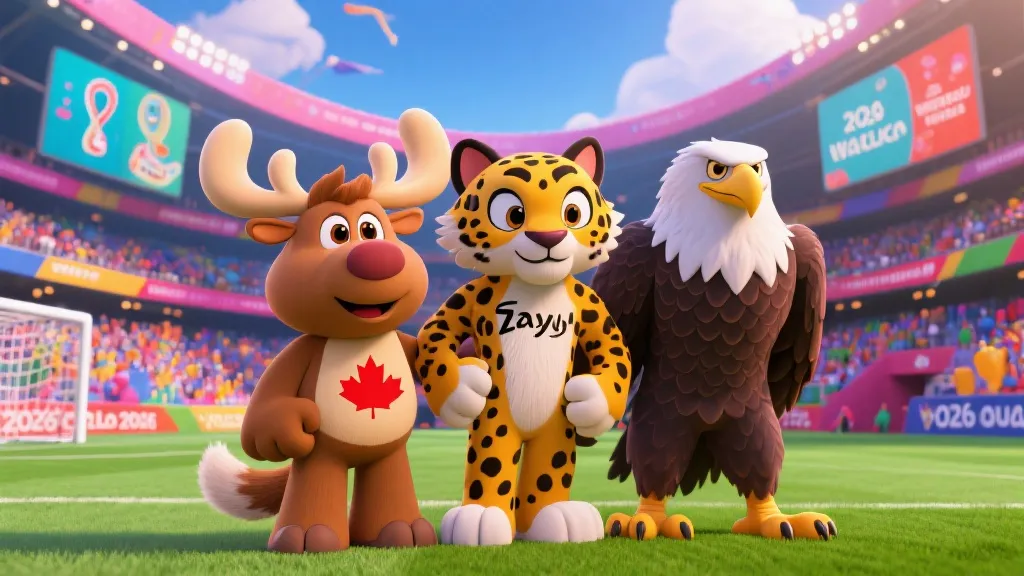 揭秘2026世界杯吉祥物：Maple、Zayu与Clutch背后的文化密码与狂欢寓意
